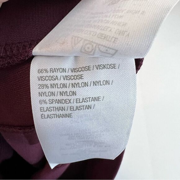 New Women with Control Regular Pull-on ponte royale Leggings | Size M - Picture 5 of 8